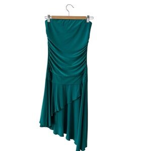 Guess collection Elegant Teal Strapless Dress